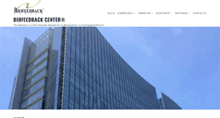 Desktop Screenshot of biofeedbackcentermr.com