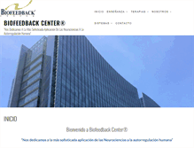 Tablet Screenshot of biofeedbackcentermr.com